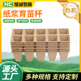 Paper Pulp Seedling Cup Manufacturer Processes and Customizes Seedling Pots, Paper Pulp Cups, Biodegradable Paper Pulp Nursery Seedling Cups