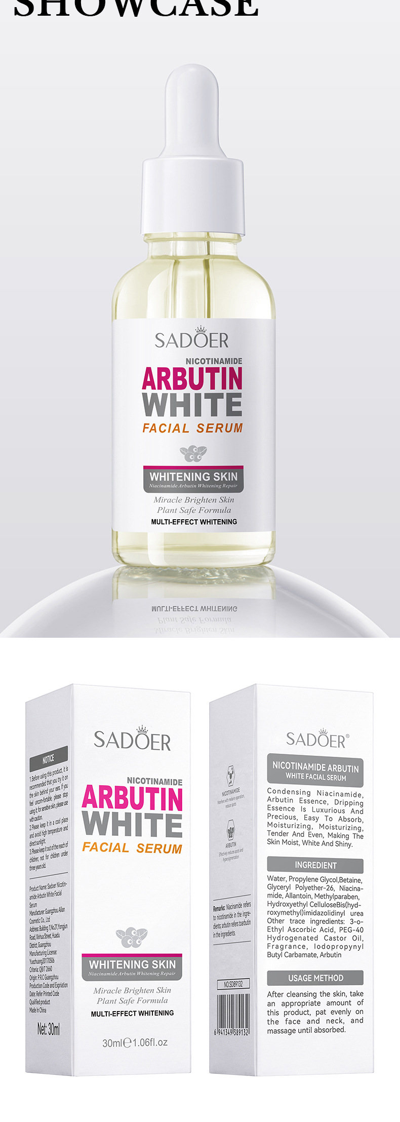 SADOER Alle Nicotinamide Whitening Essence_voghion.com