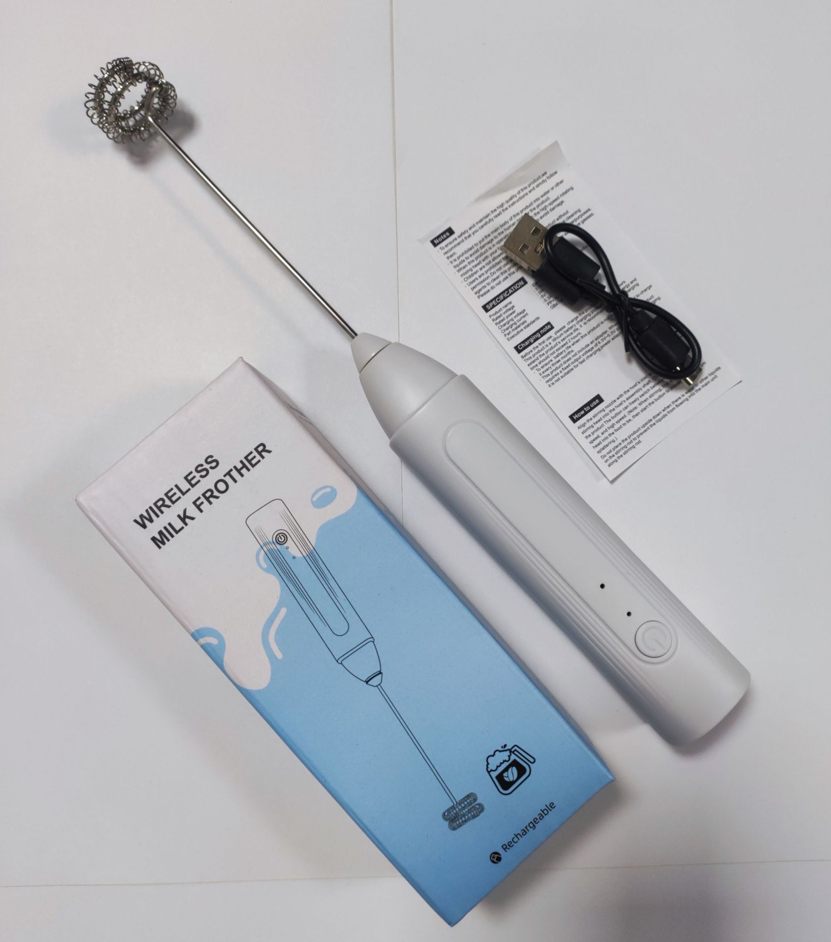 D02 뉴/화이트 더블 스프링