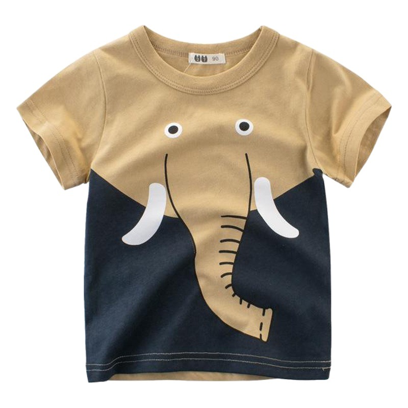 Ropa de verano 2025 para niños, camiseta de manga corta para niños, puestos de ropa de bebé a la moda, venta al por mayor y consignación.