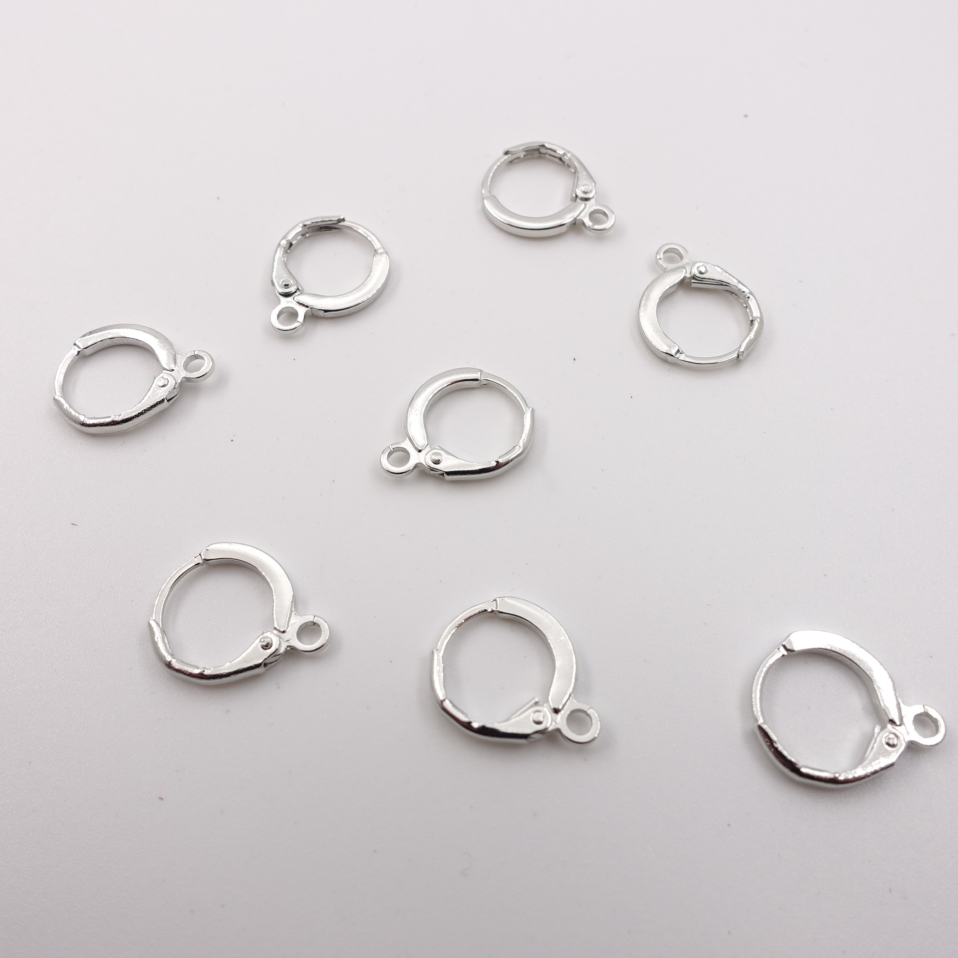 Jewelry accessories earrings ear buckle with hanging round buckle in stock wholesale