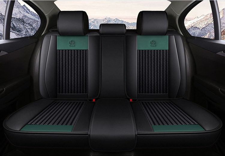A generation of cross-border foreign trade new car seat cover four seasons leather full surround seat cushion car five seat cushion summer