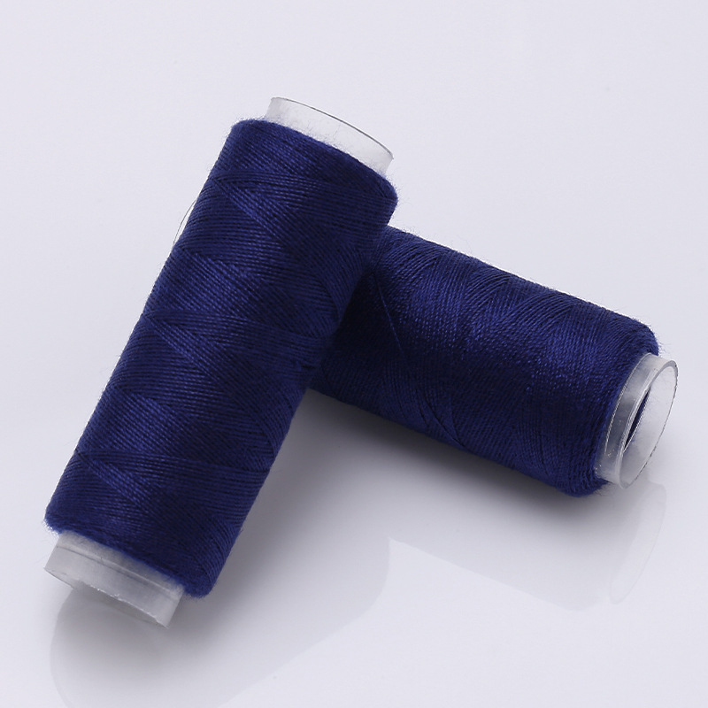 Mayorista línea de costura casera colorida costura manual rollo pequeño 402 línea de máquina de coser hecha a mano ropa DIY poliéster costura manual image 16