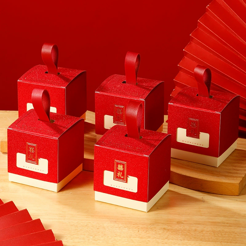 Свадебная коробка сахара ins ветер стол сахар свадебный подарок конфеты конфеты конфеты