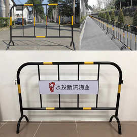 铁马护栏临时施工围栏市政隔离栏移动安全防护栏不锈钢铁马隔断栏