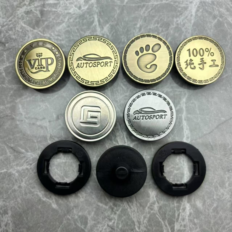 Car Floor Mat Buckle Fixing Button Double-Layer Metal Snap Carpet Anti-Slip Plastic Copper Stainless Steel Accessories Accessories