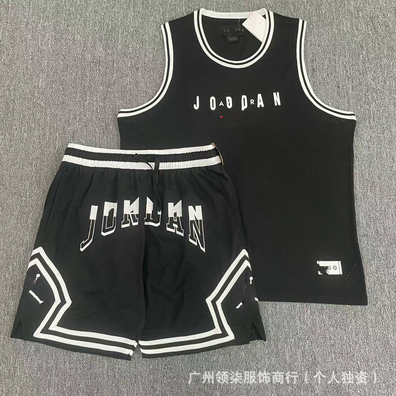 Nuevo chaleco de baloncesto deportivo Flying Man más pantalones cortos secado rápido transpirable relajado diario ocio correr chaleco deportivo image 9