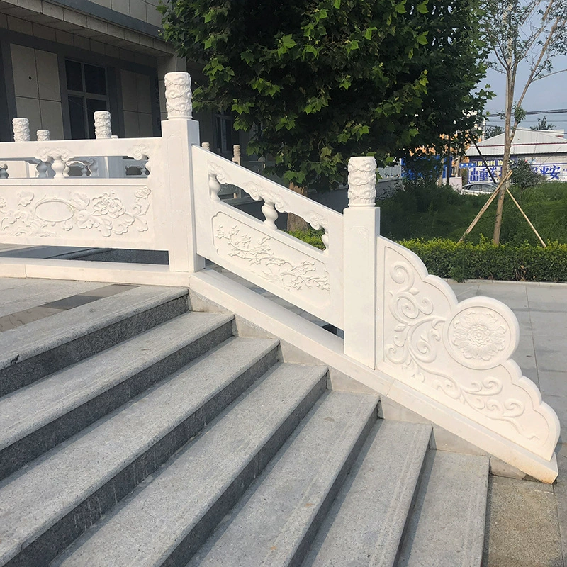 Каменные перила, панели из белого мрамора, гранитные ограждения, мраморные платформы для поднятия флагов, прямые продажи и экспорт каменных материалов с завода.