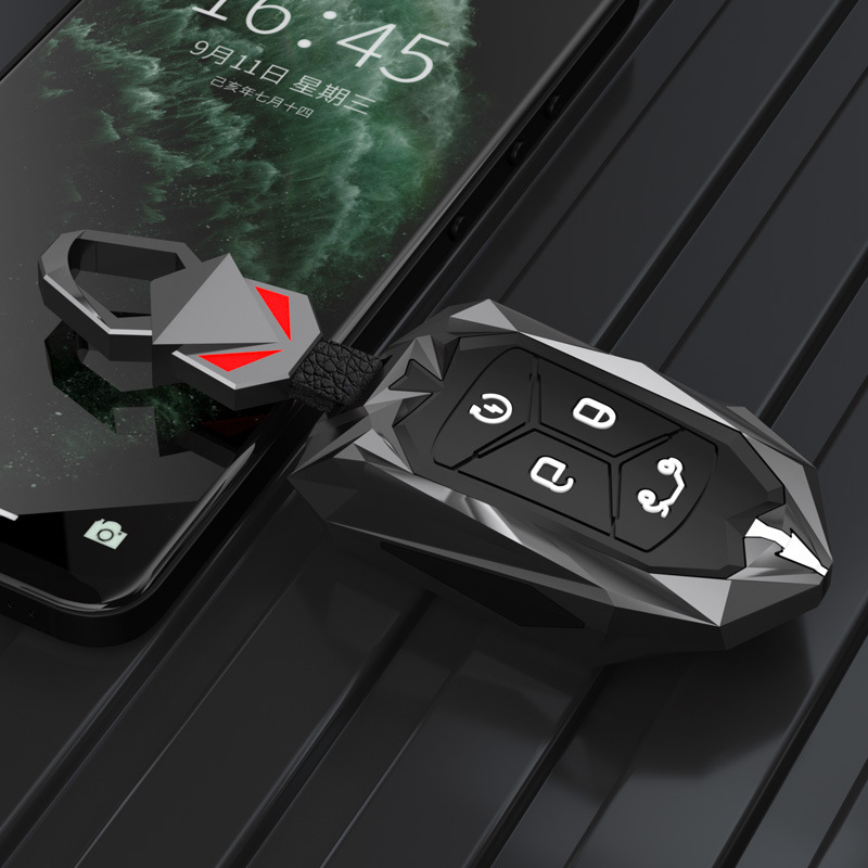 [업그레이드 + 발광 버튼] 프로스트 블랙 + 레드 아이 버튼