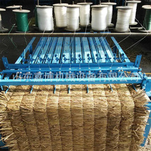 湖南1.8米电动草帘机质量好 稻草帘子机蔬菜大棚编织机厚薄可调