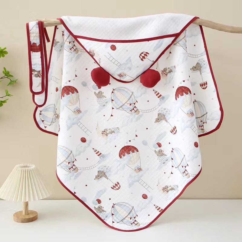 Newborn Mother and Baby Supplies Cotton Quilt Swaddle Universal for All Seasons Type a Type Quick Delivery Gauze Quilt