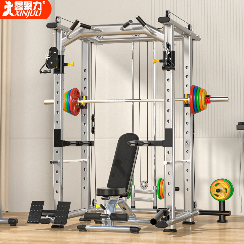 pórtico multifuncional hogar equipo de ejercicios integrado profesional empuje horizontal sentadilla atraer cuerpo de pájaro todo en uno marco de elevación de peso