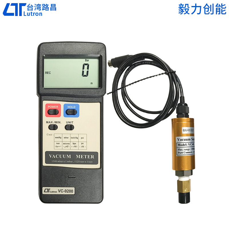 压力计台湾路昌VC-9200 PS-9302 PM9100真空压力大气压数字压力表