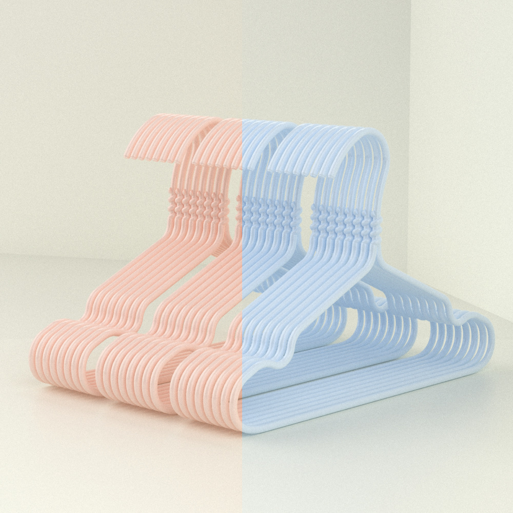 블루와 핑크 혼합 - 29cm 아동용 사이즈