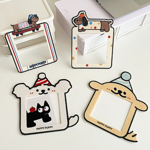 Creative Puppy Switch Border Cover Wall Sticker Socket Panel Cover Ugly Cute Wall Light Switch Decorative Sticker Cartoon