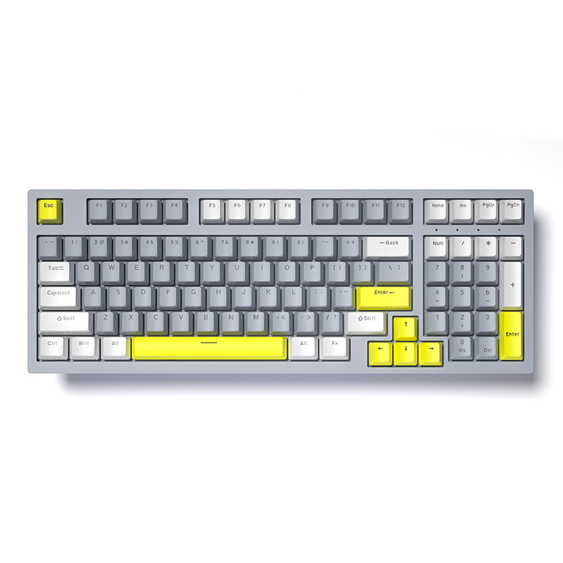 K98青軸マクロ定義ゲームキーボード混彩発光機械キーボード卸売り|undefined