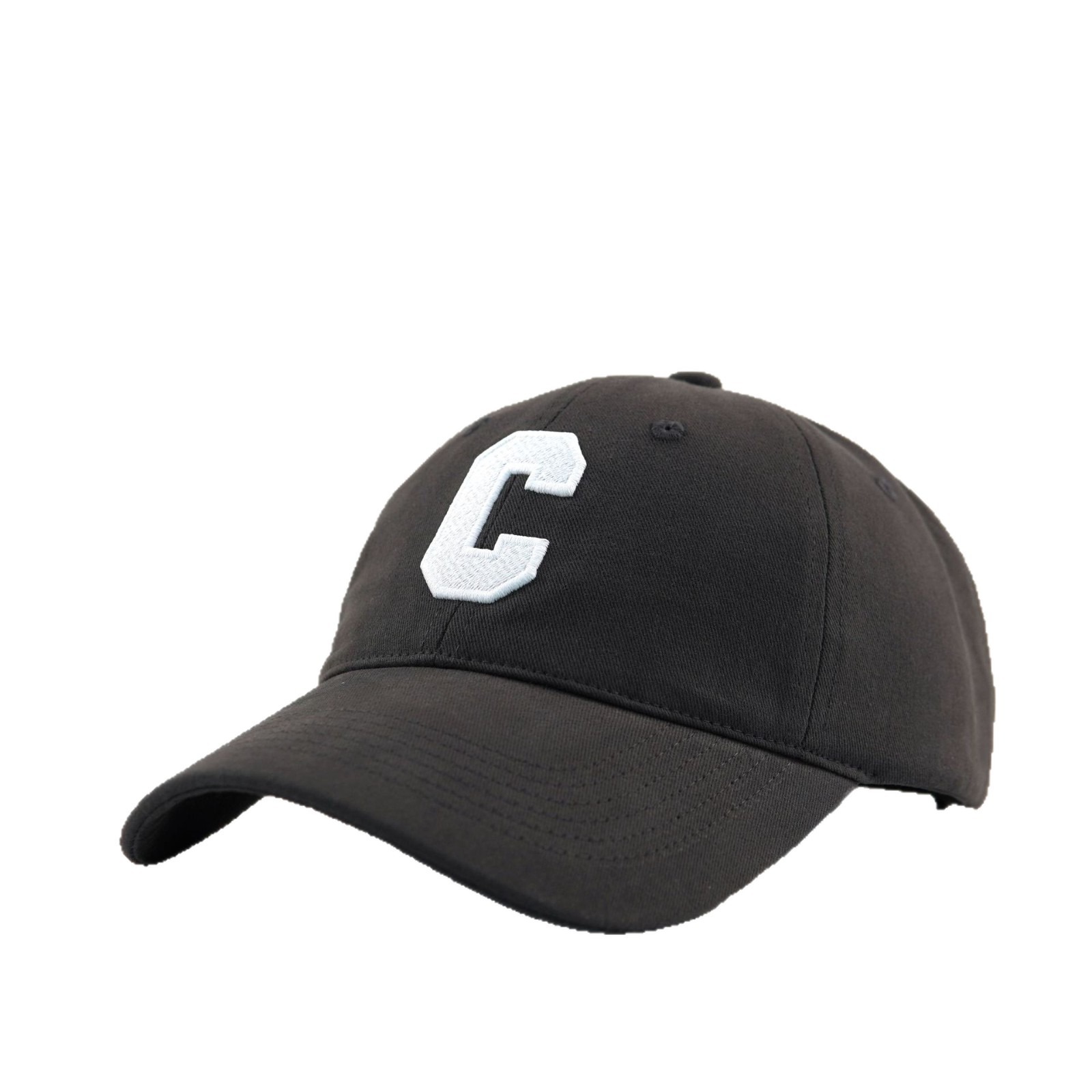 Bestickte C-buchstaben Baseball Cap Für Damen Und Herren Sonnenschutz_voghion.com