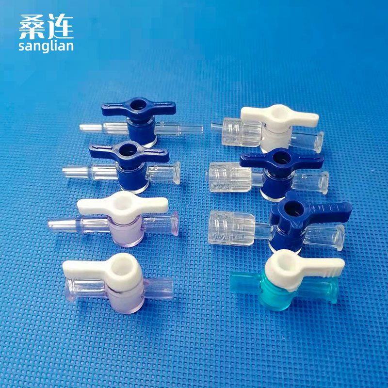 鲁尔公母二通阀塑料耐高温塑料旋转塞阀鲁尔快速接头PC料