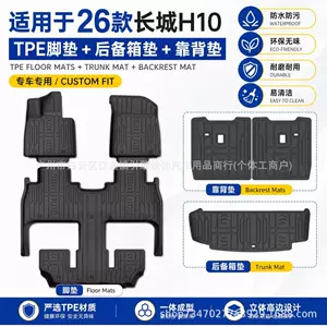 Great Wall H10 üçün TPE döşəmə və baqaj matı, ekoloji təmiz