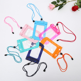 Factory Direct Sales Touch Screen Waterproof Bag Mobile Phone Bag Pvc Waterproof Mobile Phone Case Custom Wholesale Sealed Custom Wholesale