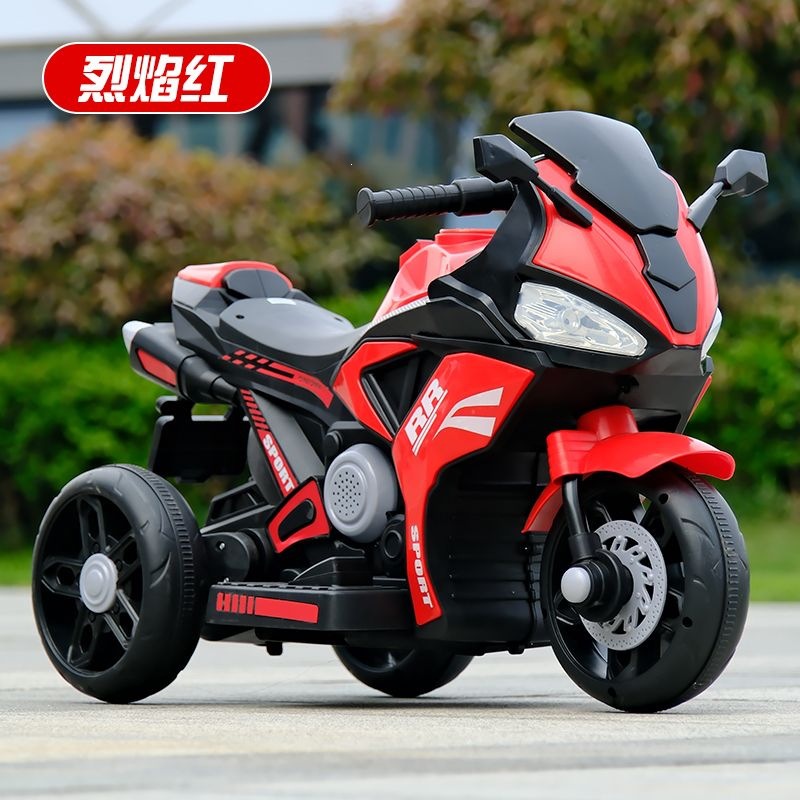 Triciclo Eléctrico para Niños Doble Tracción con Control Remoto