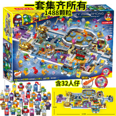 スペースウルフキラー宇宙船ビルディングブロックおもちゃモデル組み立て子供のゲームフィギュア武器