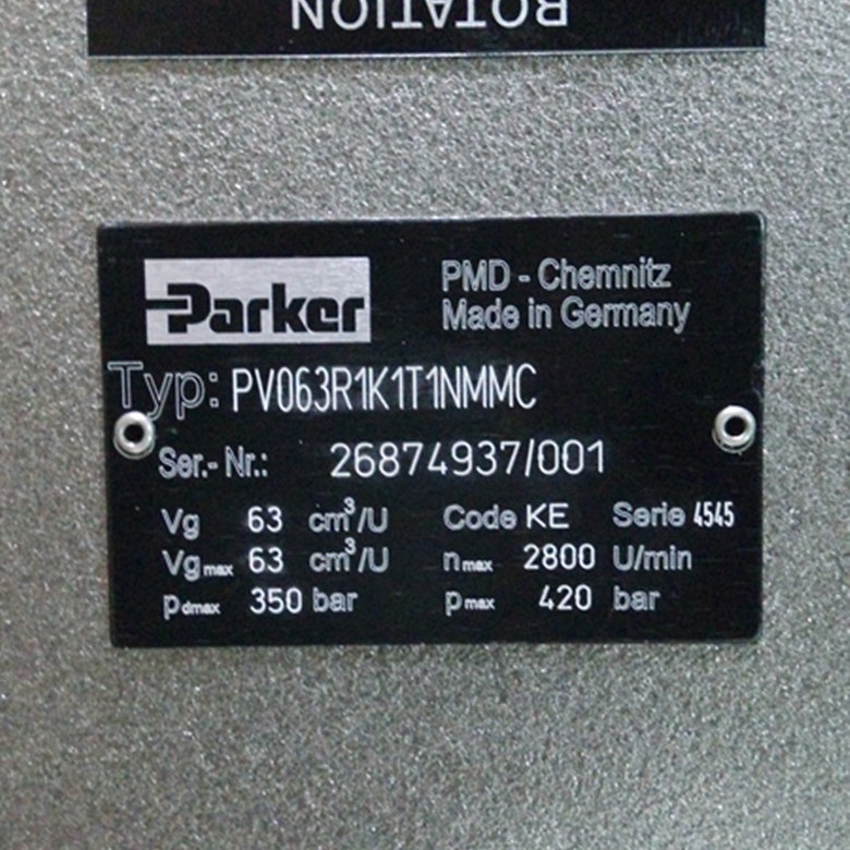 PV063R1E8T1NMF1  现货销售PARKER产品 PV063R1E8T1NMF1