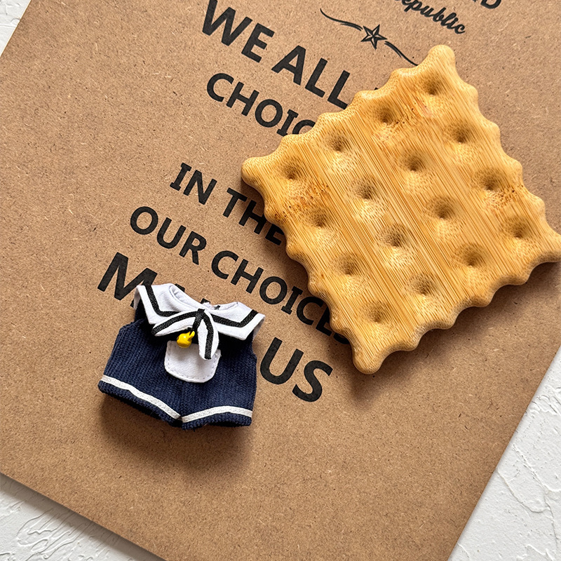 Only Clothes Labubu Can Wear Baby Clothes Labubu 10cm Doll Cute Dress-Up Pants Sd001 Bell Jumpsuit