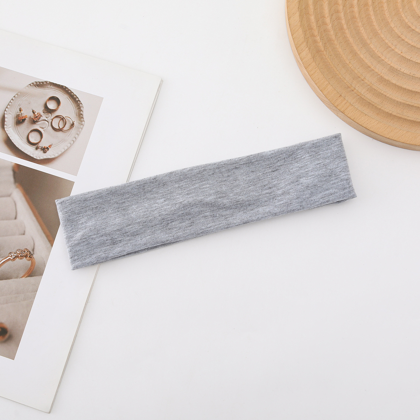 Europa y los Estados Unidos transfronterizos color caramelo deportes sudor absorción correa de verano correa de cabello correa de cabello diaria hijab de yoga correa de cabello
