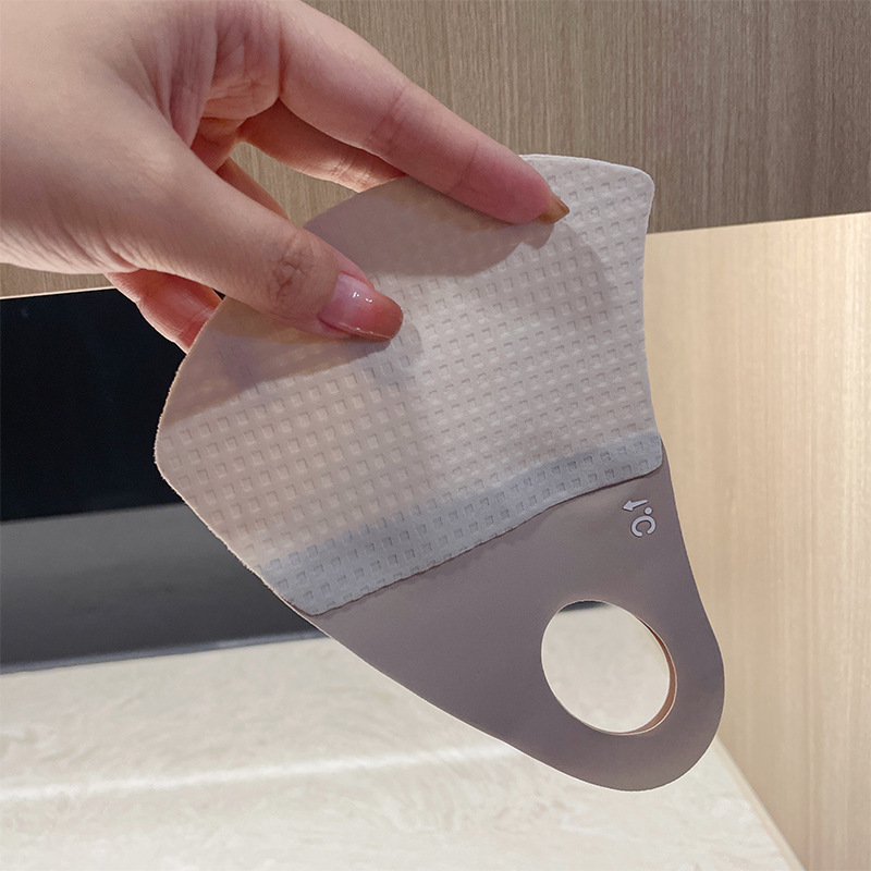 Waffle máscara de protección solar de verano para mujeres protectoras al aire libre anti-UV máscara de panal transpirable encantadora delgada