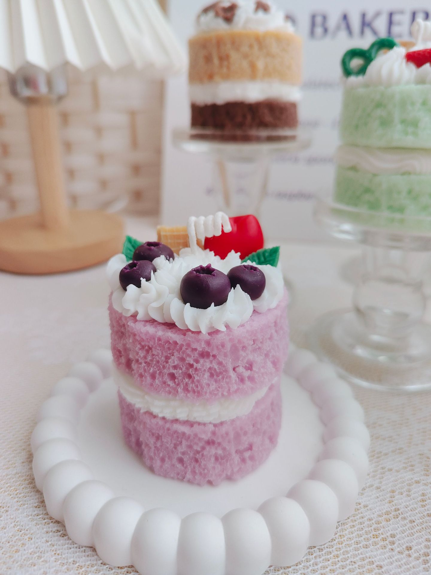 Scented Candle Home Textiles & Decor Type Elegant Lady Cake Soy Wax Scented Candle