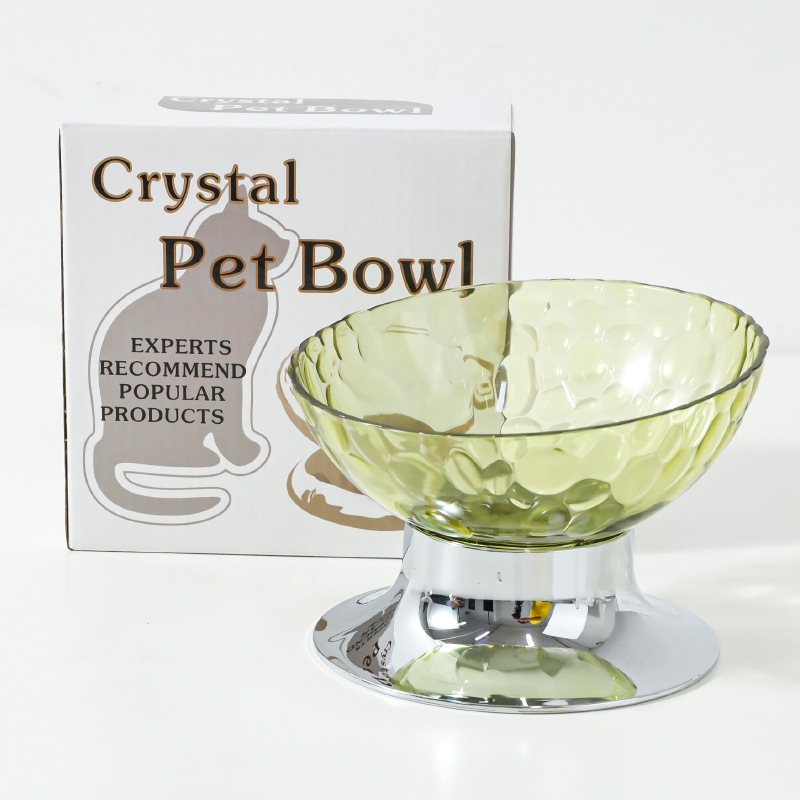 Z original cuello para mascotas cuello para gatos cuenco galvanizado base dividido cuenco único cuenco inclinado cuenco de pies altos cuenco de comida para perros al por mayor