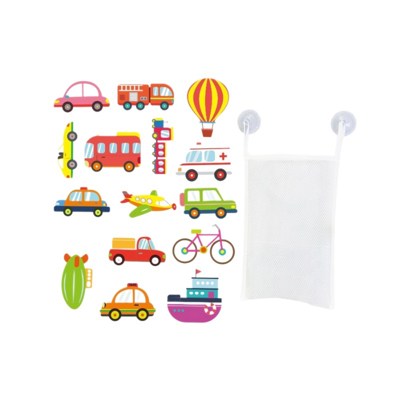 Juguetes de agua para niños, pegatinas de pared flotantes de EVA, juguetes de baño cognitivos para bebés, juguetes de agua para baño infantil personalizables