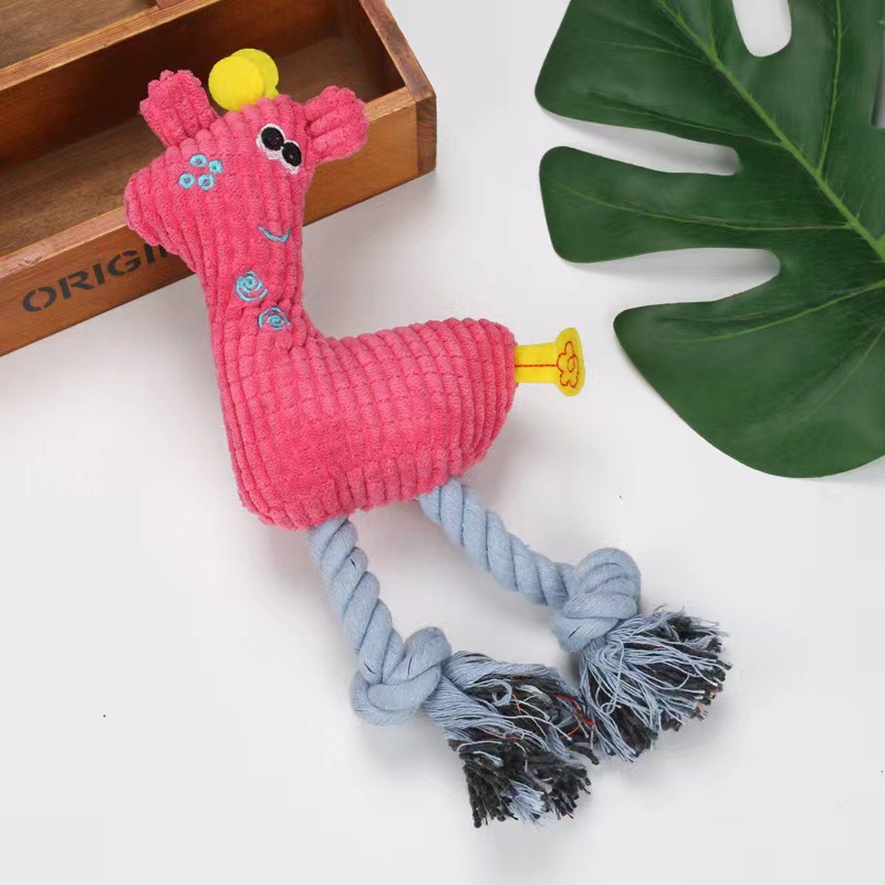 Fabricantes de juguetes de peluche para mascotas de maíz de peluche perros cervos cerdos osos peluche muñecos sonidos juguetes Amazon