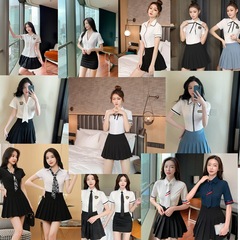 Female Foot Massage Technician Uniform 2022 New Set Spa Foot Bath Wellness Salon Foot Care Workwear for Sale