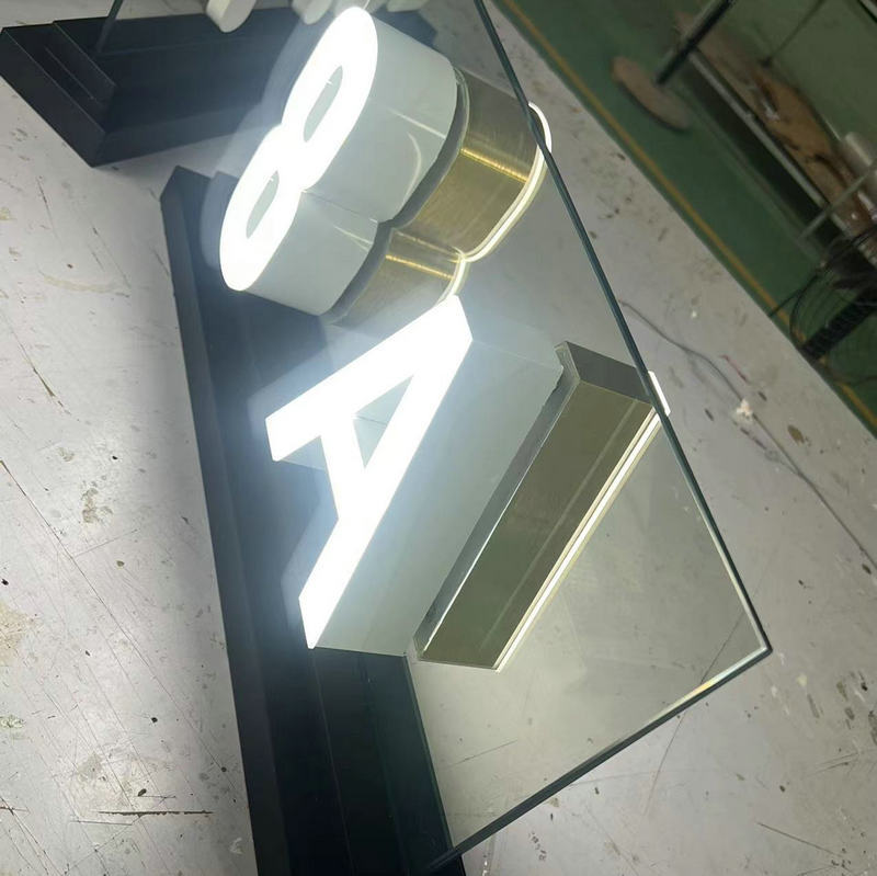 导电玻璃发光字迷你发光字制作 三维led发光字logo迷你发光字-阿里巴巴