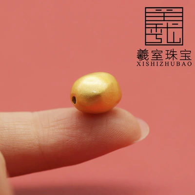 three-color irregular oval barrel beads | Zərgərlik ara hissələri