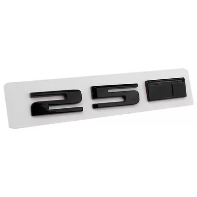 Car logo – rear emblem - standard-25t-bright-black