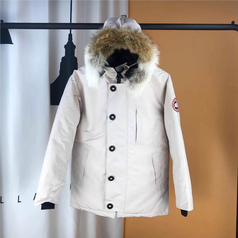 情侣滑雪羽绒服2024新中长款冬季户外加拿大风男女高领-40℃鹅爆B