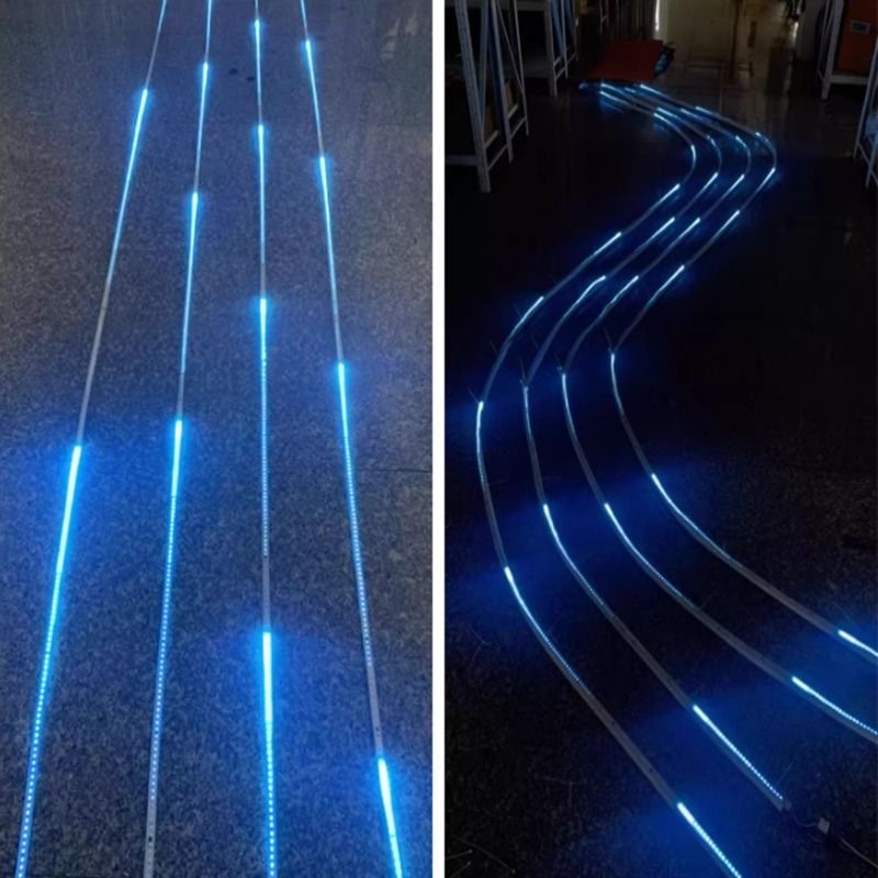 LED illuminated, flowing water light following, 24V low voltage, outdoor waterproof wedding atmosphere light
