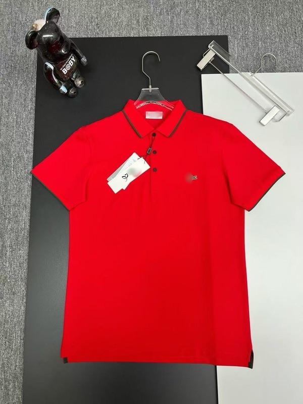 フィッシュポロシャツメンズ 2025 新しいコットンラペルトップビジネスカジュアル半袖 Tシャツ|undefined