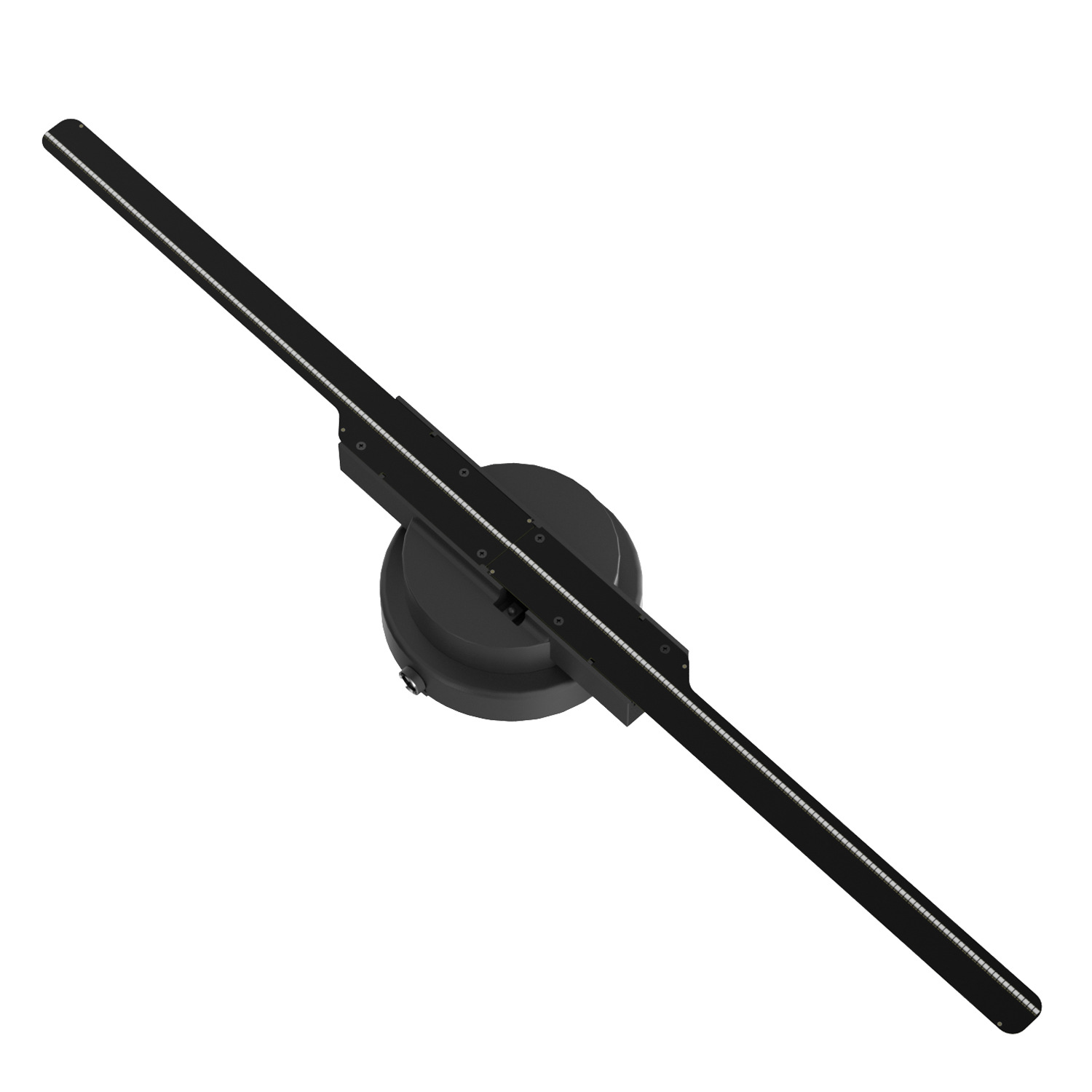 Máquina de publicidad de ventilador holográfico a ojo desnudo proyector 3D estereoscópico de imagen rotatoria LED pantalla ultra clara explosiva transfronteriza