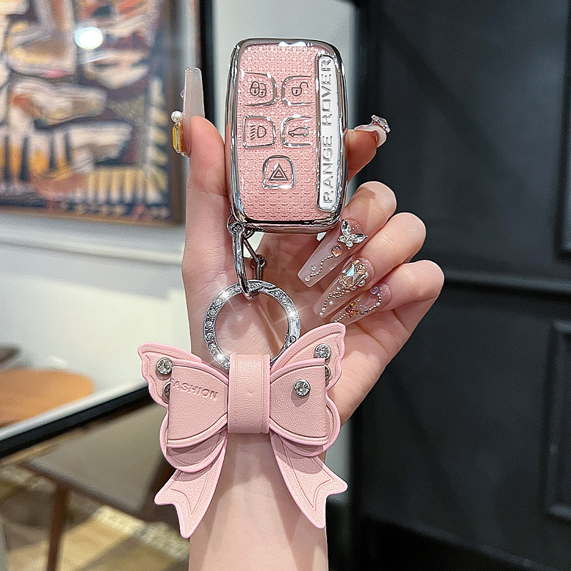 适用路虎钥匙套极光揽胜发现4/5运动版卫士110星脉改装神行汽车壳