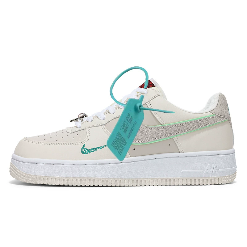 Nike Air Force 1, Air Jordan 1, универсальные белые кроссовки для мужчин и женщин для отдыха, кроссовки