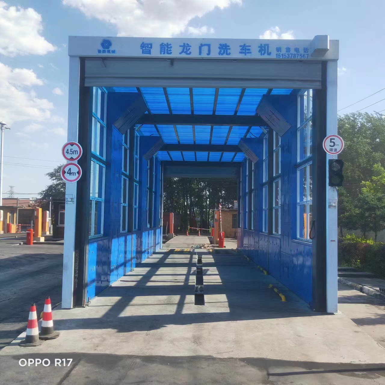 龙门洗车机 全封闭防冻工程洗轮机 免地基平板洗车机 滚轴洗车机