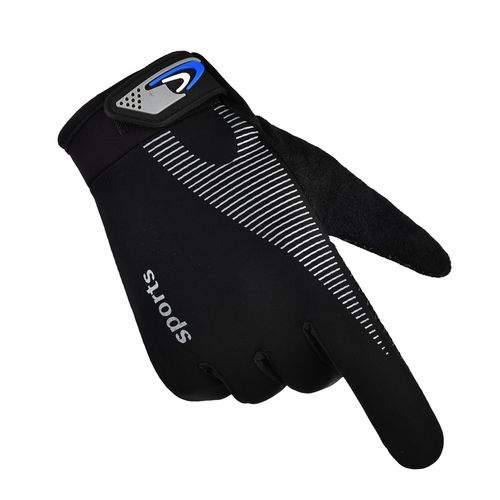 Cross-border outdoor sports new gloves anti-slip sun protection touch screen breathable thin ice silk spring and summer cycling gloves