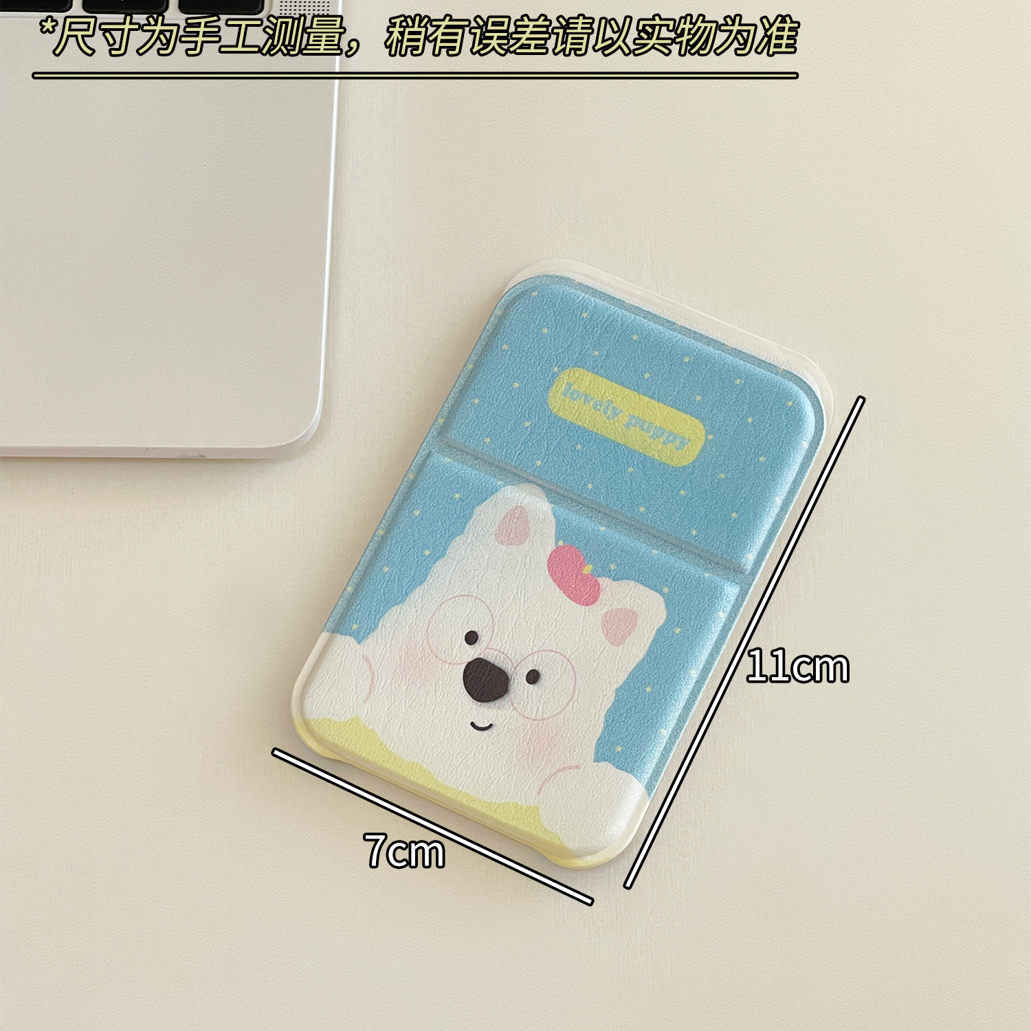 Lindo espejo de maquillaje plegable espejo de escritorio para estudiantes portátil dormitorio portátil portátil espejo de tocador portátil almacenamiento