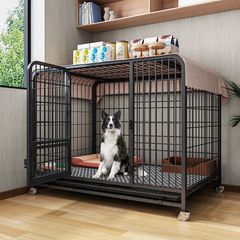 犬のケージペット中型大型犬家庭用室内分離トイレ付き辺牧金毛比熊小型犬のケージ
