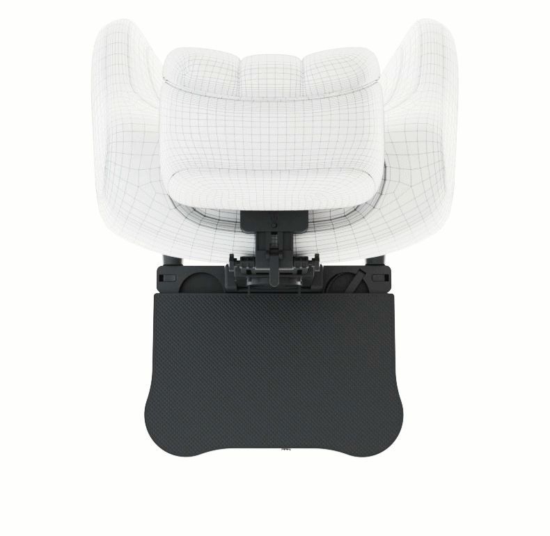 Car-Mounted Small Table Board, Foldable Dining Table for the Back Seat of the Car, a Convenient Tool for Eating in the Car, Small Table Board for the Rear Seat of the Vehicle