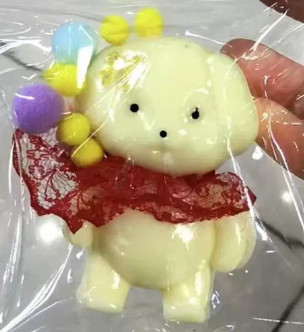 Кролик, сумка, слайм, игрушка, антистресс